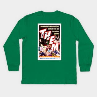 Vintage Movie - Them! Kids Long Sleeve T-Shirt